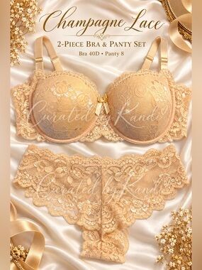 INTECO Intimates Bra & Panty Set